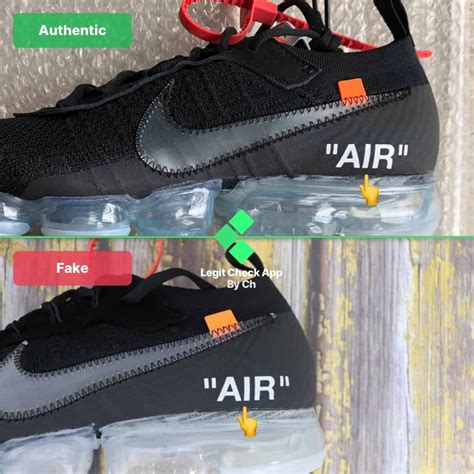 nike off white vapormax white real vs fake|off white vapormax stockx.